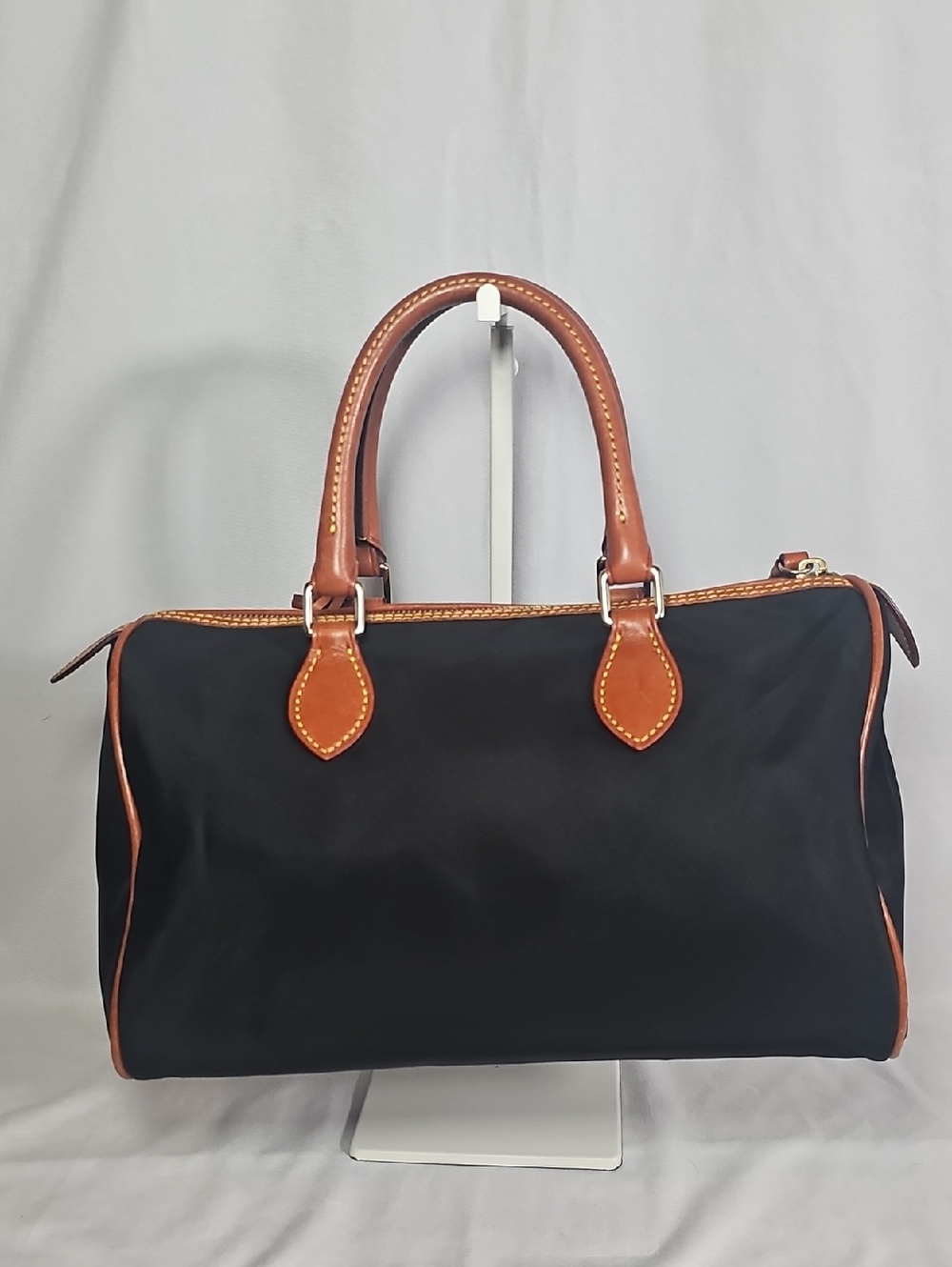 Dooney & Bourke Nylon Satchel Black - Picture 3 of 7